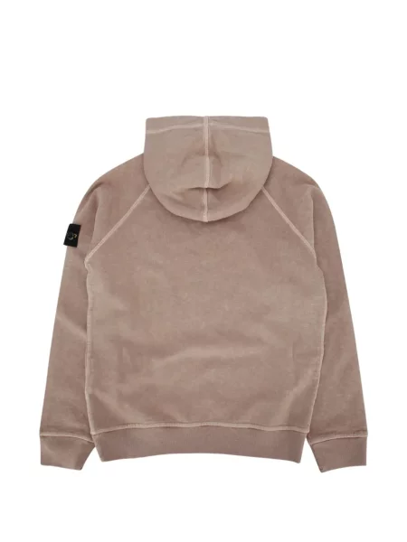 Bluza z kapturem dziecięca Stone Island szara