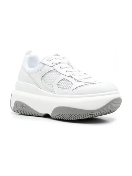 Sneakersy Liu Jo skórzane białe