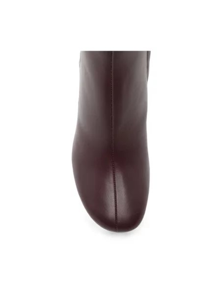 Botki Jacquemus skórzane czerwone