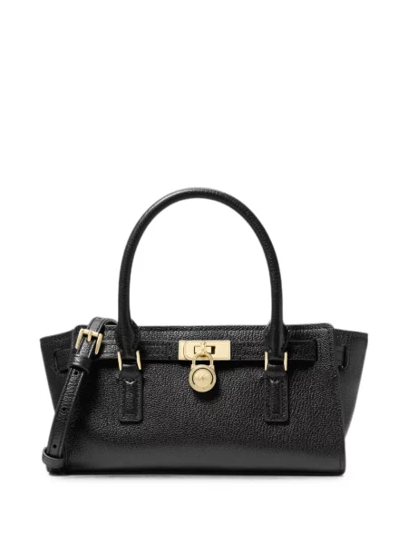 Geanta crossbody Michael Michael Kors din piele cu autograf maro