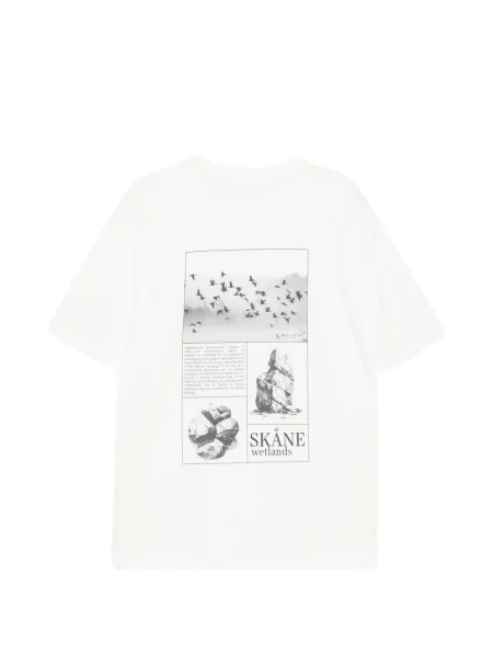 Tricou polo Marc O'polo cu imagine alb