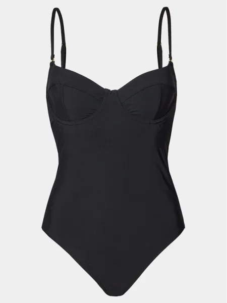 Calvin Klein Swimwear Бански костюм черен