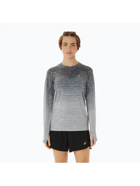 Dámske bežecké tričko ASICS Seamless carrier grey/glacier grey sivá