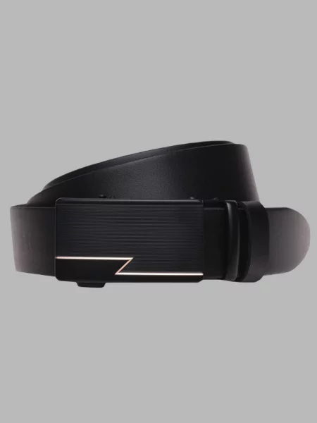 Кожаный ремень Borsa Leather черный