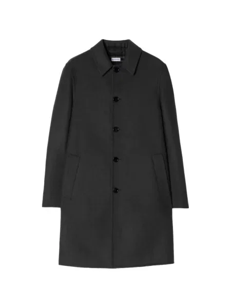 Palton Burberry de lână gri
