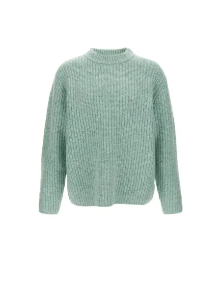Sweter Séfr wełniany niebieski