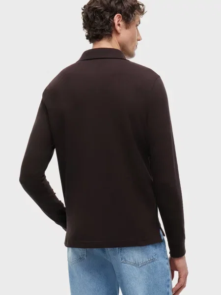 Поло Tommy Hilfiger коричневе