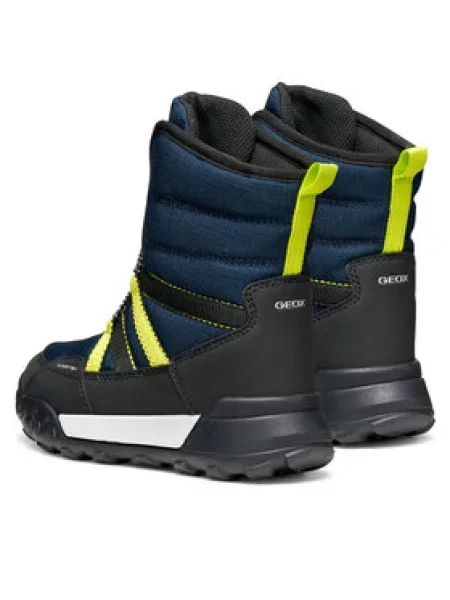 Geox Škornji za sneg J Trekkyup B Abx S Mornarsko modra