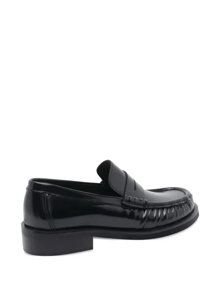 Pantofi loafer Poeve din piele negru