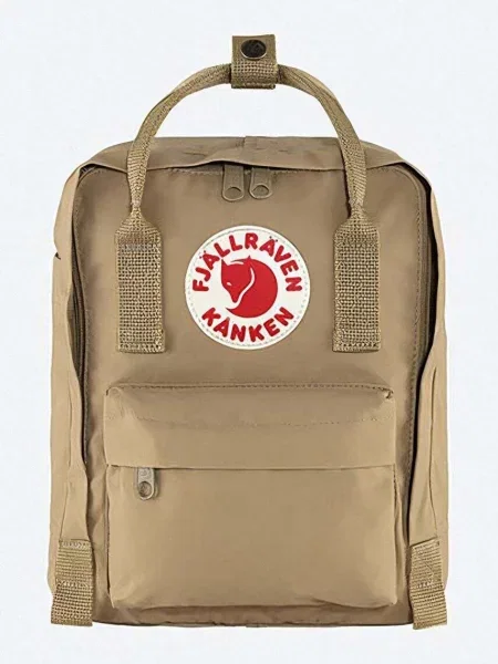 Fjallraven rucsac Kanken Mini maro mic cu imprimeu gri