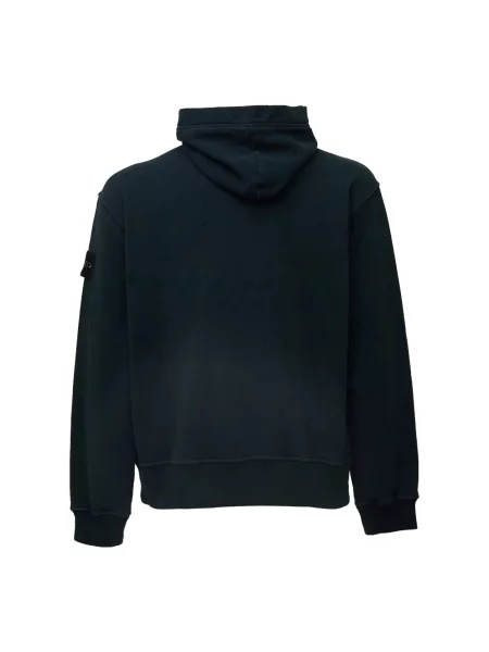 Bluza z kapturem Stone Island z kapturem z kamieniami zielona
