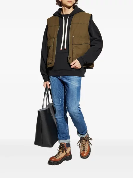Hanorac cu glugă Dsquared2 negru