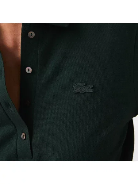 Поло Lacoste зеленое