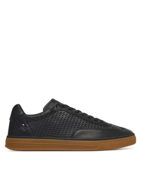 Tommy Hilfiger Sneakers Lo Lux Cut Out negru