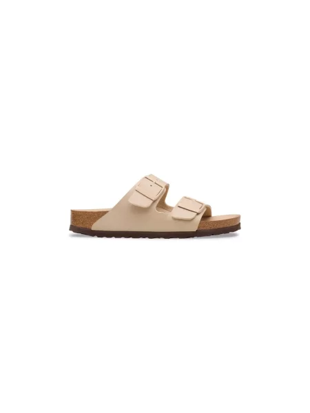 Klapki Birkenstock beżowe