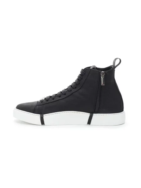 Sneakersy Roberto Cavalli zamszowe biznesowe czarne