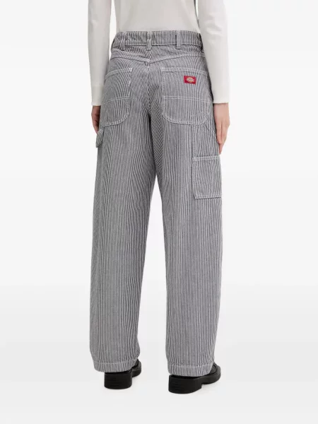 Blugi drepți Dickies cu dungi albastru
