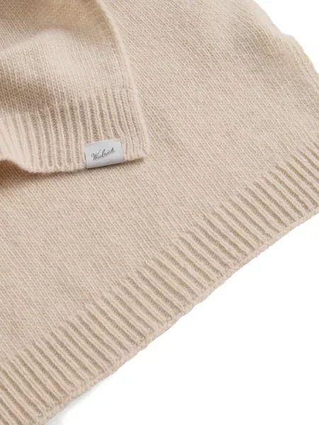 Fular Woolrich de lână albastru