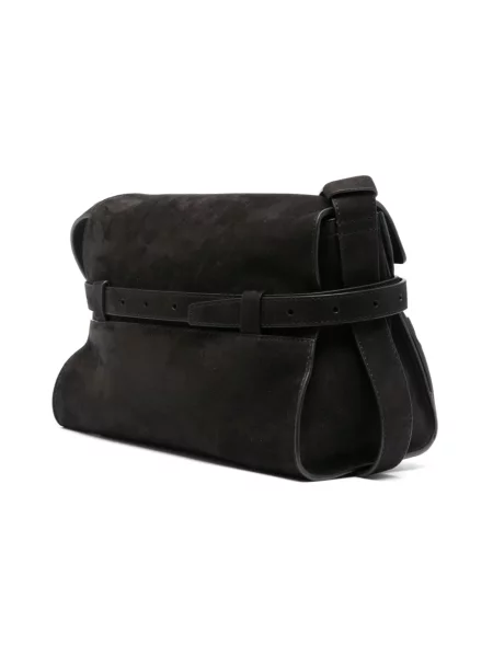 Torebka Moschino zamszowa brązowa