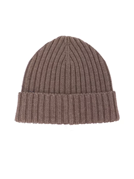 Paul&Shark czapka beanie wełniana brązowa