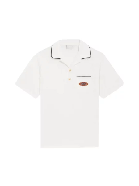 Koszulka polo Drole De Monsieur biała