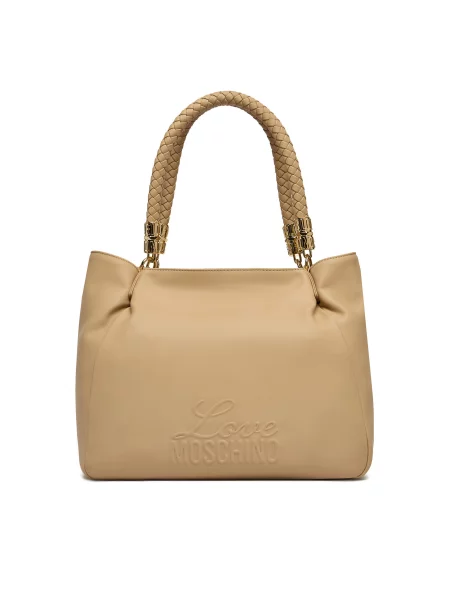 LOVE MOSCHINO Geantă bej