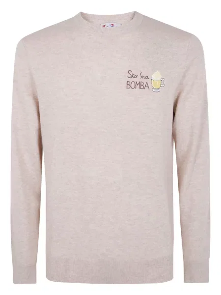 Pulover Mc2 Saint Barth cu broderie