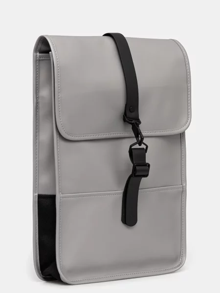 Рюкзак Rains Backpack Mini великий однотонний сірий