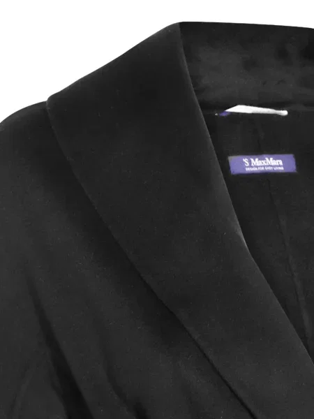 Cu centură palton 's Max Mara cu rever negru