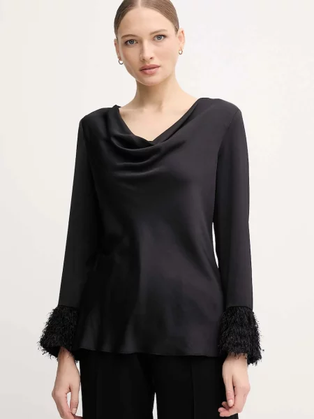 Joseph Ribkoff bluză cu imprimeu negru