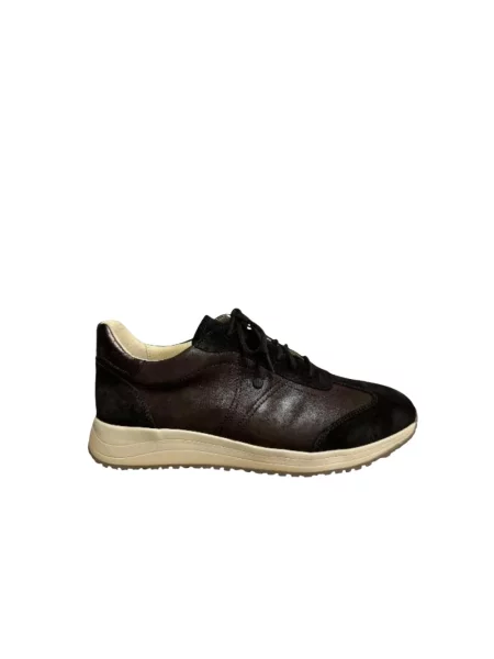 Sneakersy Wolky skórzane brązowe