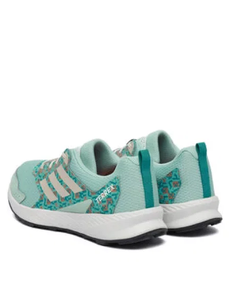 Adidas Bakancs Minecraft Terrex Tracefinder Trail Running Shoes Junior Világoszöld