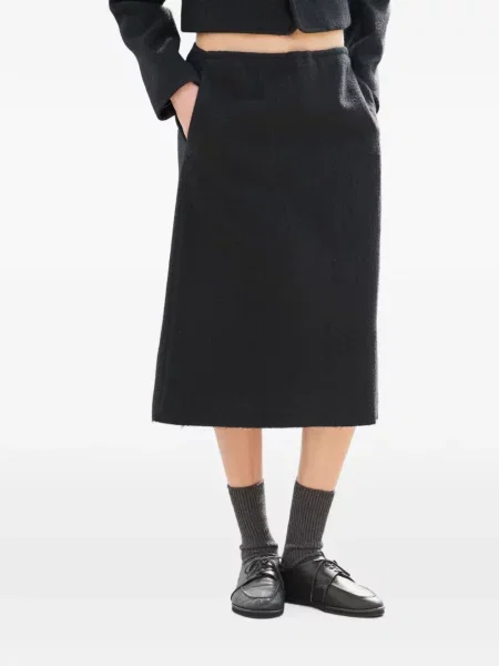 Fustă midi Auralee negru