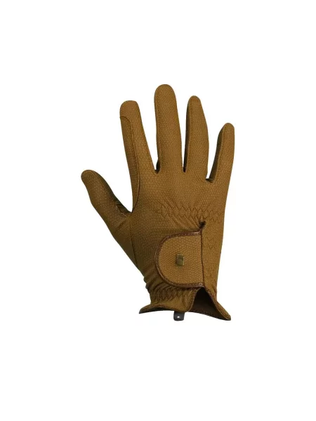 Rękawice jeździeckie Roeckl Grip Marron brązowe