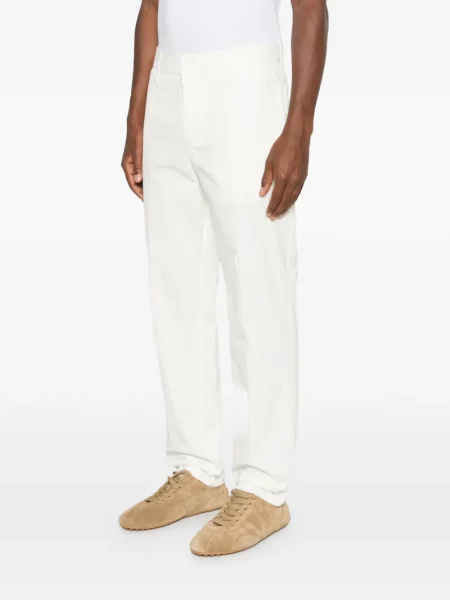 Kalhoty Emporio Armani bílé