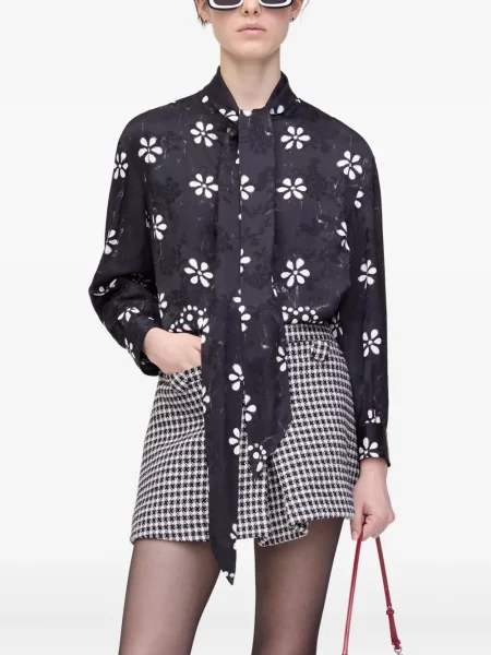 Bluză Marc Jacobs cu funde negru