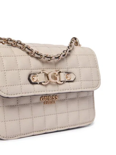 Kabelka Guess Nadira Mini béžová