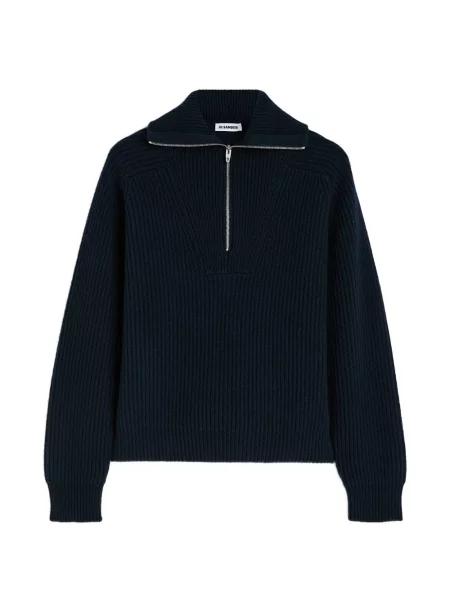 Pulover Jil Sander albastru
