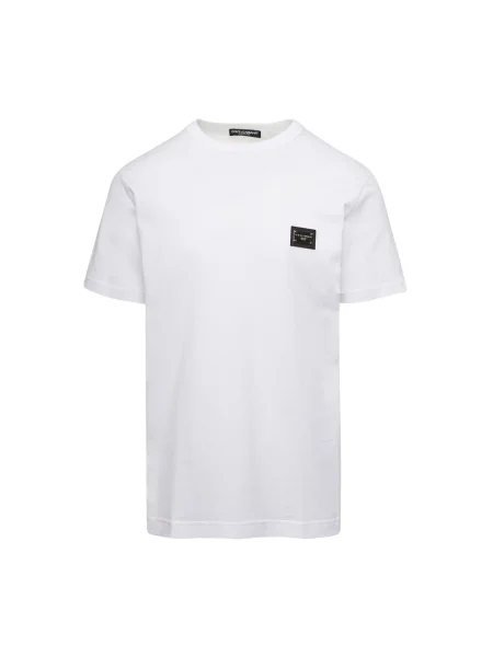 Koszulka Dolce And Gabbana z logo biała