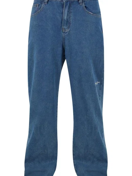 Another Cotton Lab Jeans denim albastru