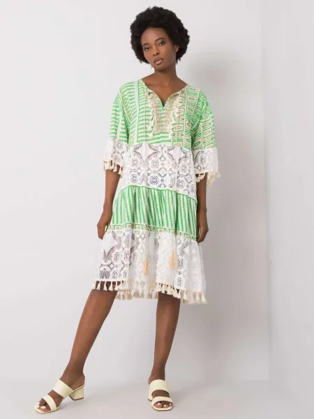 Rochie Fashionhunters de costum alb