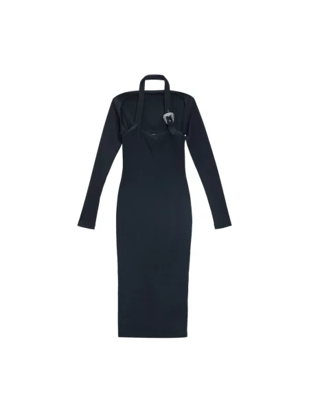 Sukienka jeansowa Versace Jeans Couture czarna