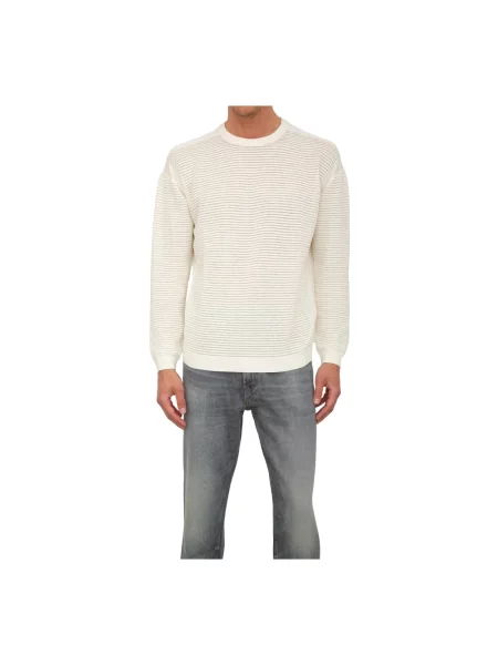 Sweter Emporio Armani biały