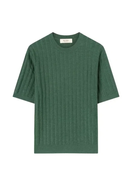 Tricou Retori tricotate verde
