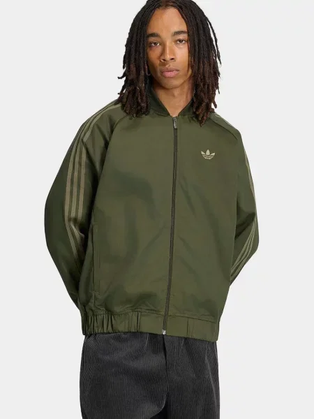 Adidas Hanorac Sst Adicolor Classics închis verde