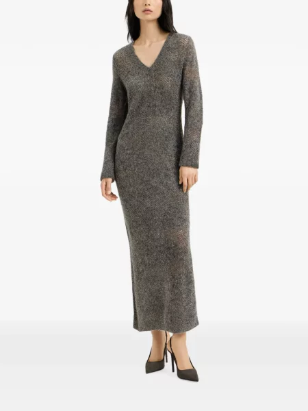 Rochie Brunello Cucinelli de lână gri