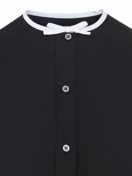 Geacă Moschino cu funde negru