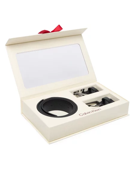 Calvin Klein Belt Gift Set črna