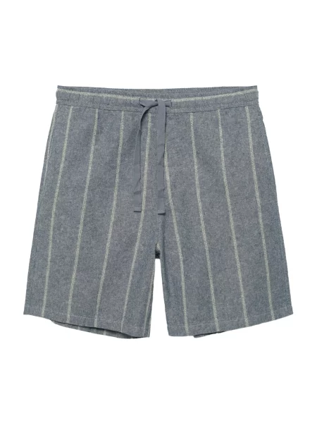 Pull&Bear Pantaloni crem / bazalt gri