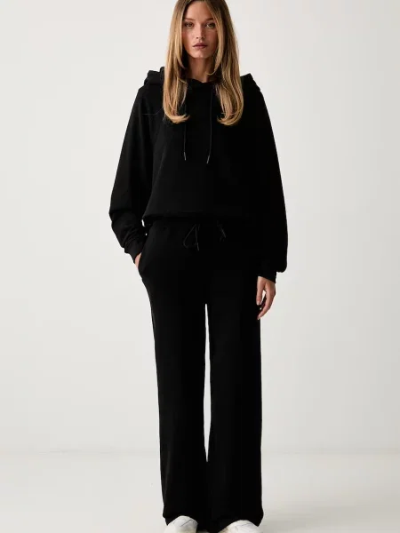 Twinset compleu de trening pentru femei din negru